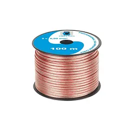 Кабель акустический 2x6 мм Cabletech KAB-0362 CCA 100м - мініатюра 1