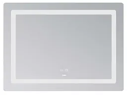 Дзеркало Lidz Kubis (KU2) 900х700 мм з LED-підсвічуванням Touch LD78LF90448452 - мініатюра 3