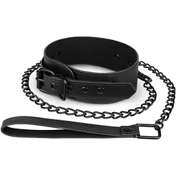 Нашийник с повідцем Bedroom Fantasies Collar & Leash - мініатюра 2