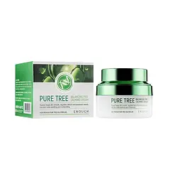 Крем для обличчя Чайне дерево Pure Tree Balance Pro Calming Cream Enough 50 мл - мініатюра 2