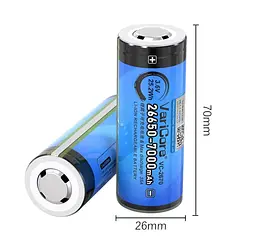 Акумулятор із захистом VariCore VC-2670 26650 PCB Li-ion 7000mAh 3.7V 7-35A Синій (2912172722) - мініатюра 3