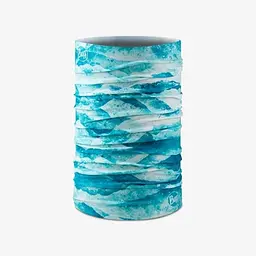 Шарф-труба Buff Original Ecostretch, L_Sea Turquoise Білий-Блакитний
