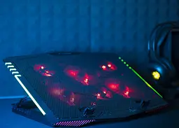 Охлаждающая подставка для ноутбука 17.3 дюймов 2E Gaming CPG005 6xFan RGB LED - мініатюра 12
