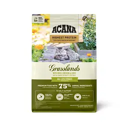 Сухий корм для котів Acana Grasslands Cat з курчатою, індичкою та качкою 1.8 кг a64218