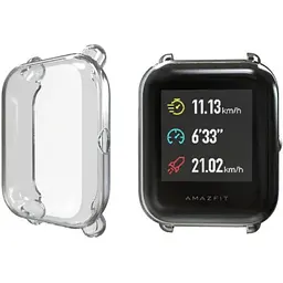 Чохол-накладка DK Silicone Face Case для Xiaomi Amazfit Bip / Bip Lite (012417) (clear) - мініатюра 3