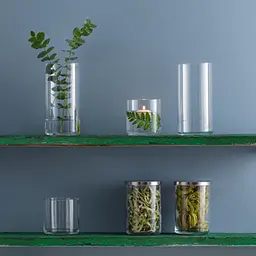 Ваза Trendglass Flora скляна для квітів та декору 29 см (35940) - мініатюра 7