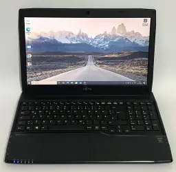 Ноутбук Fujitsu Lifebook A544 / 15.6" (1366х768) / i3-4000M / 8GB / 120GB SSD / Win10Pro - Б/в - мініатюра 2