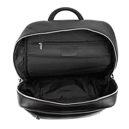 Чоловічий шкіряний рюкзак чорний Tiding Bag A25F-210727A - мініатюра 2