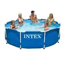 Каркасний басейн Intex 28200 (305-76 см), 4485 л. Круглий - мініатюра 2