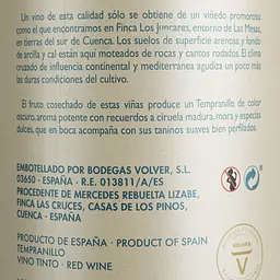 Вино Volver Single Vineyard, червоне, сухе, 0,75 л (8421) - мініатюра 4