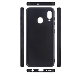 Чохол-бампер Primolux Gradient Glass для Samsung Galaxy A40 2019 (SMA405) Purple - мініатюра 3