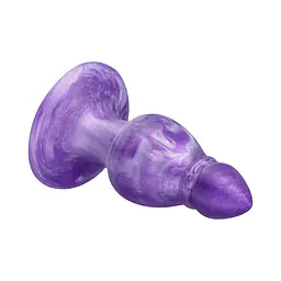 Анальна пробка Silexd Queen Plug, 9.6 см (фіолетовий) - мініатюра 4