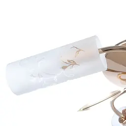 Люстра стельова Brille в спальню E14 40W G (LK-89C/3) - мініатюра 2