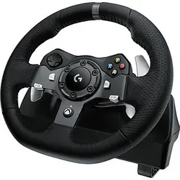 Комплект (кермо, педалі) Logitech G920 Driving Force (941-000123) - мініатюра 2