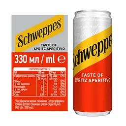 Напій Schweppes Spritz Aperitivo безалкогольний 330 мл (875064) - мініатюра 7