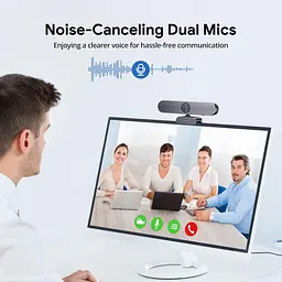 Вебкамера DEPSTECH DW49 Pro 4K із Sony-сенсором, автофокусом і 3× зумом - мініатюра 3