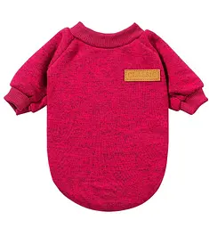 Кофта для собак та котів EcoToys Rose S ряба малинова A: 25 см B: 34 см C: 20 см 7136