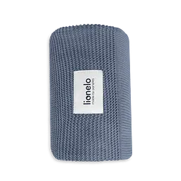 Ковдра Lionelo Bamboo Blanket Blue 100х75 см блакитна (LO-BAMBOO BLANKET BLUE) - мініатюра 3