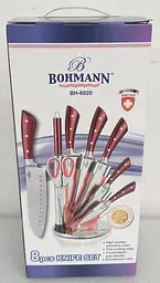 Набір ножів Bohmann BH 6020 red 8 предметів - мініатюра 9