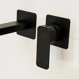 Змішувач для умивальника Rea Arlo + BOX прихованого монтажу black REA-B5609 - мініатюра 2