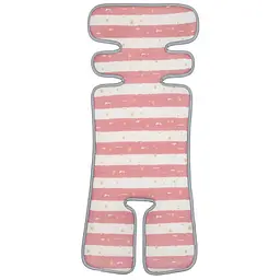 Підкладка для коляски та автокрісла FreeON pink-white (48723)
