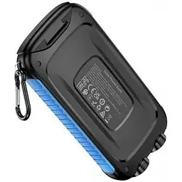 Зовнішній акумулятор Hoco DB51 8000mAh Sunpower solar power bank with light + сонячна панель 6942007621403 - мініатюра 4