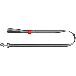 Повідець для собак Waudog Waterproof водостійкий, світловідбиваючий, M сірий - мініатюра 2