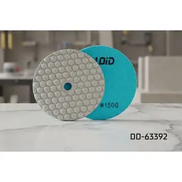 Круг алмазний Alloid Building Tools Hexagon шліфувальний на липучці 100 мм зерно 1500 (DD-63392) - мініатюра 9