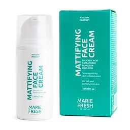 Крем для обличчя Marie Fresh Cosmetics Mattifying для жирної та комбінованої шкіри 30 мл - мініатюра 2