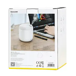 Зволожувач повітря BASEUS elephant humidifier 600 мл білий - мініатюра 7