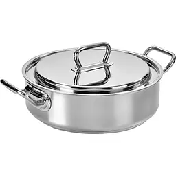 Каструля низька з кришкою Barazzoni Professional 28 см 4.5 л (169604028)