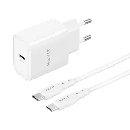 Зарядний пристрій HAVIT ST934 20W USB-C з кабелем USB-C - USB-C HAVIT (28740-000) - мініатюра 4