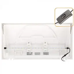 Акваріум Ferplast CAPRI 60 LED WHITE 60 x 31.5 x h 39.5 cm (FR65016111) - мініатюра 4
