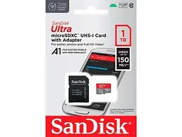 Карта пам'яті SanDisk Ultra microSDXC UHS-I U1 V30 A2 1 TB (SDSQUAC-1T00-GN6MA) - мініатюра 5