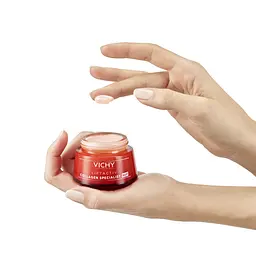 Нічний антивіковий крем-догляд Vichy Liftactiv Collagen Specialist Night Cream з ефектом корекції зморшок надання пружності та відновлення сяйва 50 мл (MB275500) - мініатюра 7