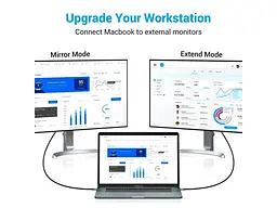 Кабель Vention USB Type-C to HDMI V2.0 2m Grey (CRBBH) - мініатюра 5
