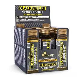 Передтренувальний комплекс BlackWeiler Shred Shot, 9*60 мл Цитрусовий пунш Olimp fit0023190