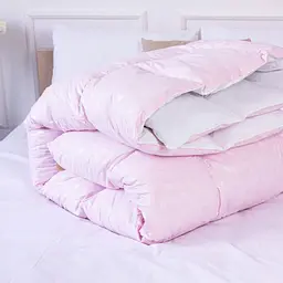 Ковдра пухова MirSon Karmen №1856 Bio-Pink, 90% пух, євростандарт, 220x200, рожева (2200003014327)