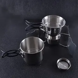 Туристичний набір для приготування їжі Tatonka Alcohol Burner Set 4133.000 - мініатюра 8
