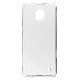 Прозрачный чехол для Nokia C10/C20 с защитой камеры, тонкий, силиконовый, бесцветный, ударопрочный, противоударный бампер с закрытой камерой, ArmorStandart (ARM59525)