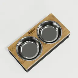 Hollky Base XS — миски на підставці для маленьких собак та котів (2 × 0,25 л) - мініатюра 8