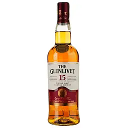 Віскі The Glenlivet 15 yo, в подарунковій упаковці, 40%, 0,7 л - мініатюра 2