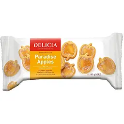Печиво здобне Delicia Райські яблучка зі смаком апельсина 180 г