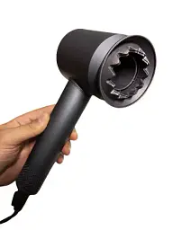 Фен з іонізацією Super Hair Dryer 5в1 безшумний з 5 насадками для укладання волосся 1600 Вт - мініатюра 4