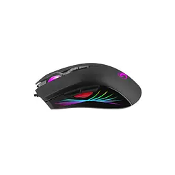 Мишка Marvo M519 RGB-LED USB Black (M519) - мініатюра 4