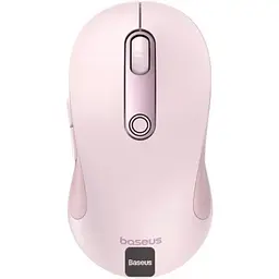 Миша бездротова Baseus F02 Ergonomic Wireless Mouse рожева - мініатюра 2