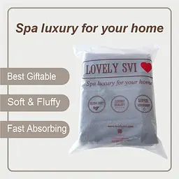 Набір рушників Lovely Svi махрових для рук і обличчя (Бавовна) 4 шт: 50 x 90 см Сірий (480523) - мініатюра 3