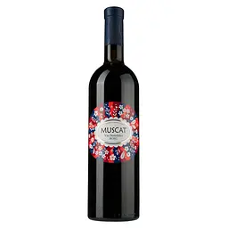 Вино Alianta vin Muscatto Muscat, червоне, напівсолодке, 12%, 0,75 л