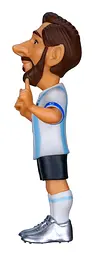 Колекційна фігурка ARGENTINA Messi 12 см MINIX art - 22571 - мініатюра 8