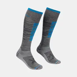 Термошкарпетки Ortovox Ski Compression Long Socks Mens 42-44 Сірий-Блакитний